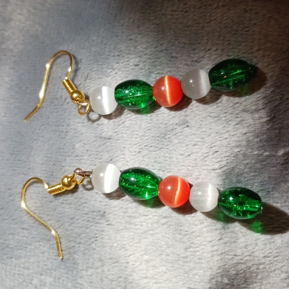 Christmas earrings
